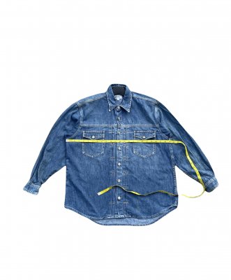 Vintage John Bull Denim Shirt Distressed