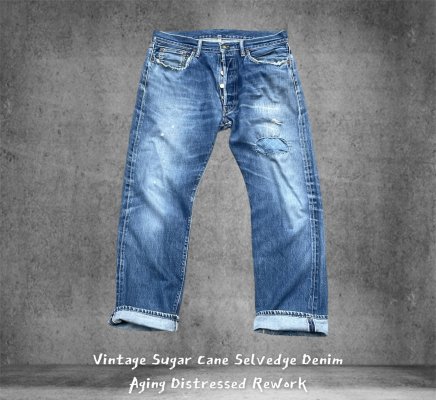 Vintage Sugar Cane Selvedge Denim