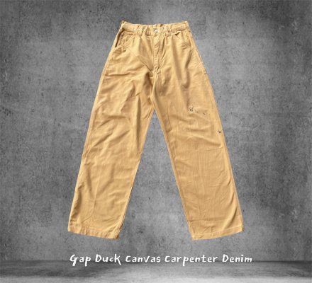 Gap Duck Canvas Carpenter Denim