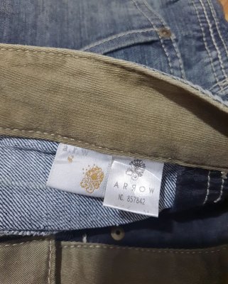 Arrow Thigh To Open Leg With Rubber Skinny Pants