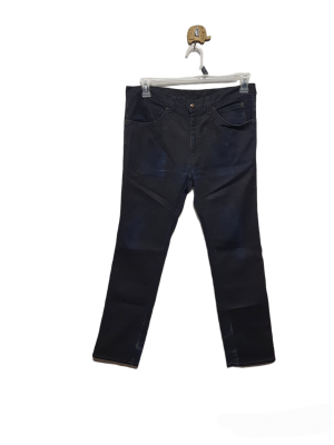 STIFF Washed Dark Blue Jeans