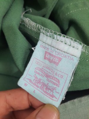Vintage 90s Levis Button Fly Made In Croatia