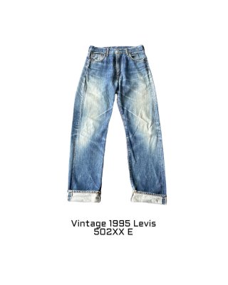 Vintage 1995 Levis 502XX E