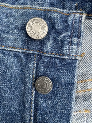 Vintage 1991 Levis 501 e Usa Irregular