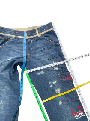 Vintage Dolce & Gabbana Distresed Denim