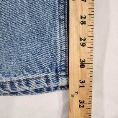 Vintage Calvin Klein Jeans Mens Straight Leg 36w / 31L Stonewash Blue - GOOD