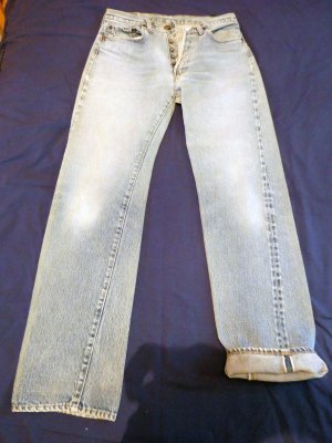 Vintage redline/selvedge Levis Free shipping Can/US