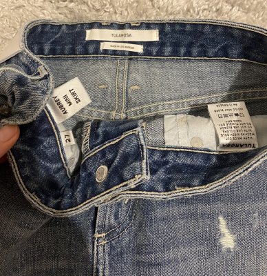 TulaRosa Denim Mini Skirt 27