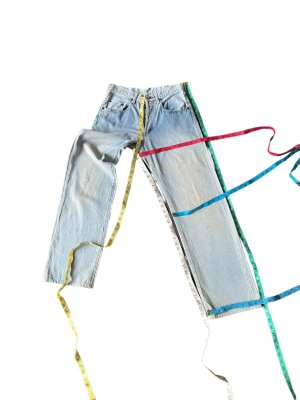 Vintage Fighting Elephant Faded Selvedge Denim