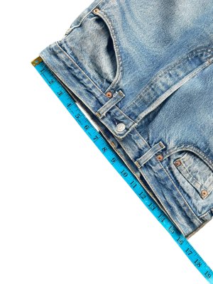 Vintage 1991 Levis 501 e Stone Wash Faded Denim