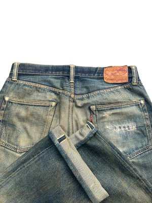 Vintage Gleem Selvedge Distressed Denim